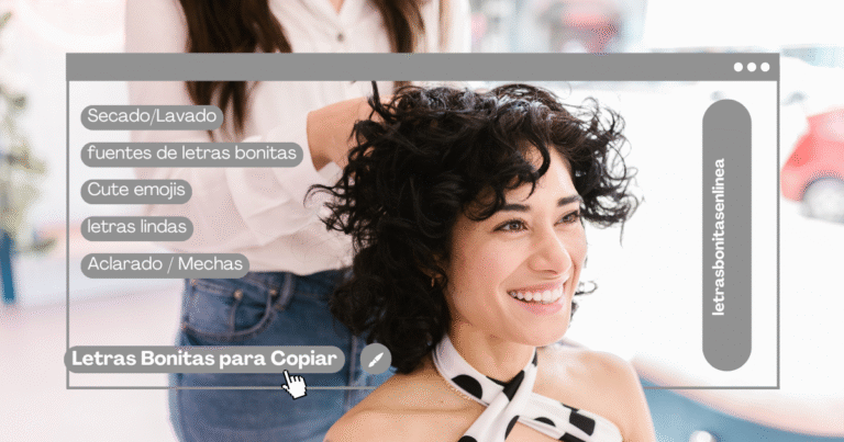Las “Letras Bonitas para Copiar”: Cómo Transformar Texto en Impacto Visual 3 Letras Bonitas para Copiar: Transforma Tus Textos en Identidad Visual
