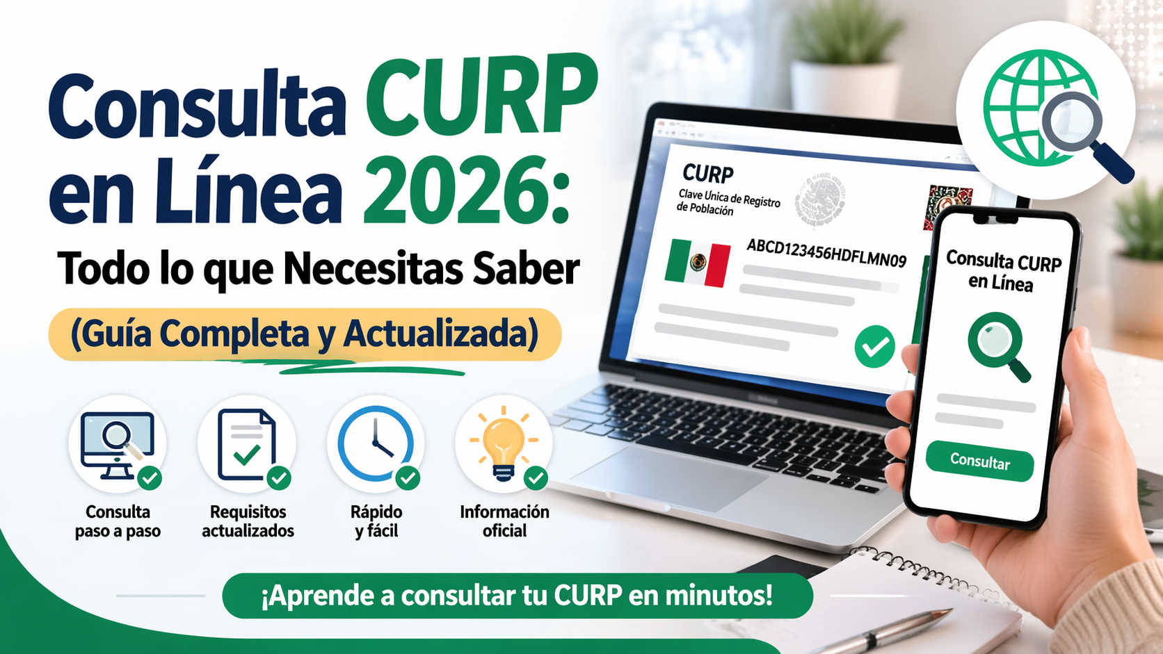 Consulta CURP en Línea 2026