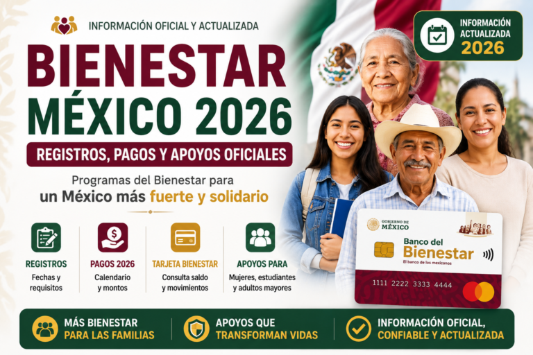 Bienestar Social México Programas 2026 | Registros y Pagos