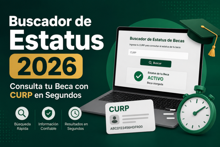 Buscador de Estatus 2026: Consulta tu Beca con CURP en Segundos